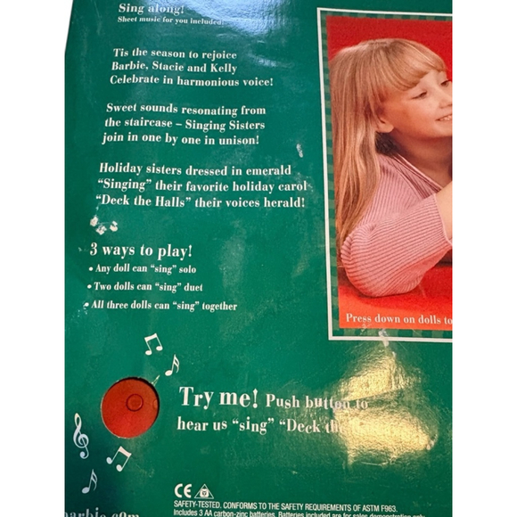 Barbie Mattel 2000 Barbie Singing Sisters Dolls & Accessories - NRFB - Picture 6 of 8